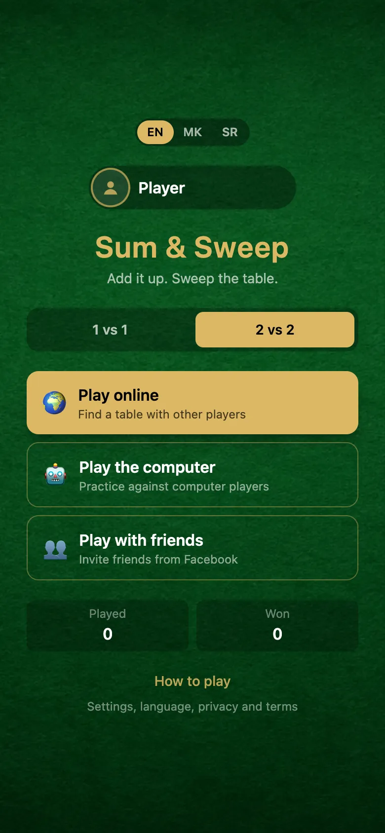 Sum & Sweep gameplay, screenshot 3