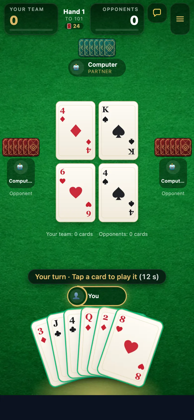 Sum & Sweep gameplay, screenshot 1